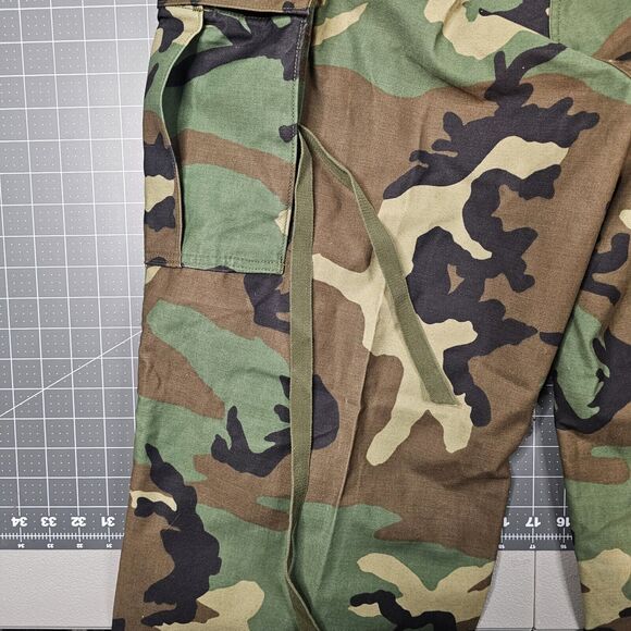 Vintage Cold Weather Trousers Medium Class 2 M81 Camouflage Army Combat 80s - Picture 9 of 16